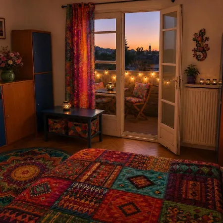 Apartma Bright Boho With Balcony In *
